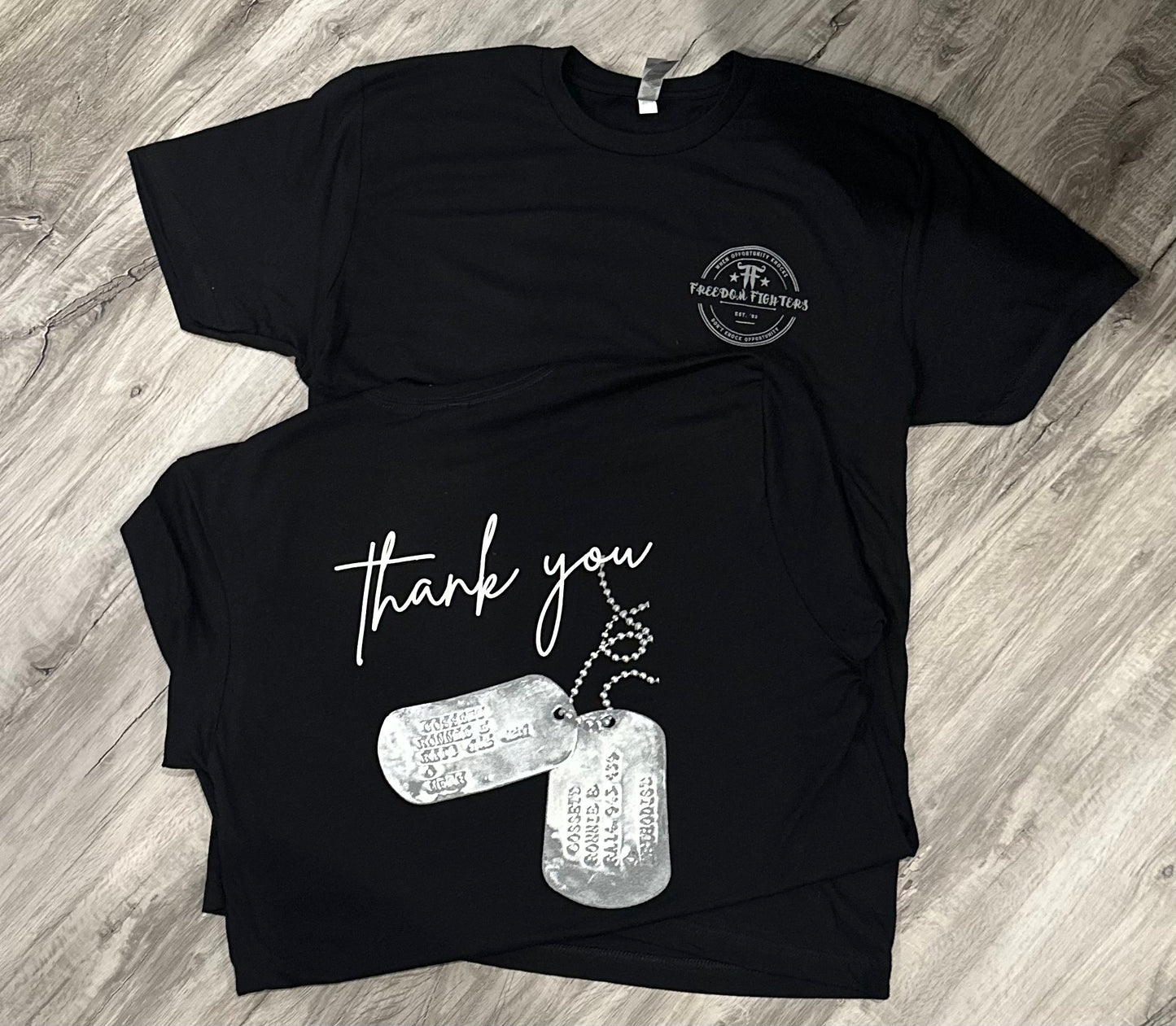 Thank You Tags Tee